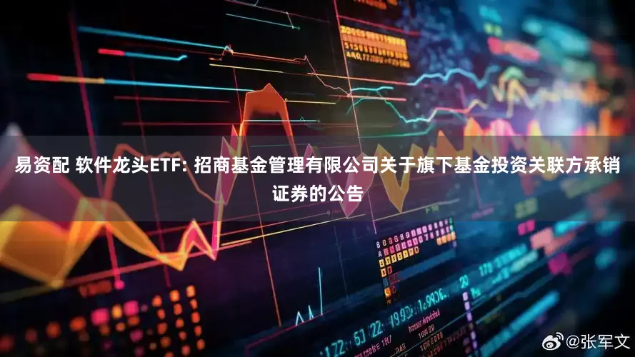 易资配 软件龙头ETF: 招商基金管理有限公司关于旗下基金投资关联方承销证券的公告